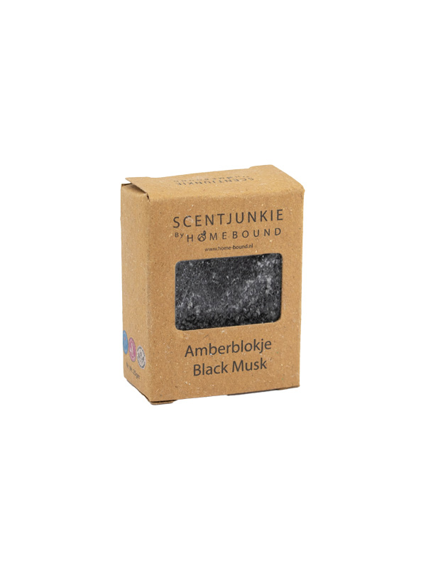 Amberblokje - Black Musk geurblokje - Zwart Amberblokje - Black Musk geurblokje - Zwart
