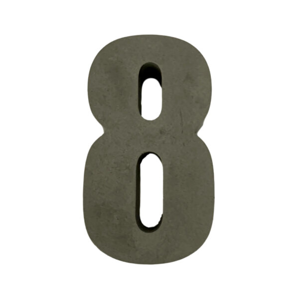 Huisnummers beton middel - 8