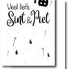 Ansichtkaart - Veel liefs van Sint en Piet