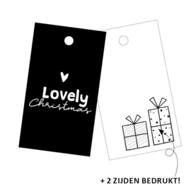 Kerst inpakpakket - Stickers mix + Cadeau labels