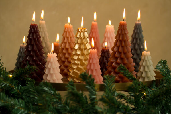 Kerstboom kaarsen