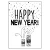Ansichtkaart - Happy New Year