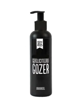 gefeliciteerd gozer - shampoo - mannencadeau
