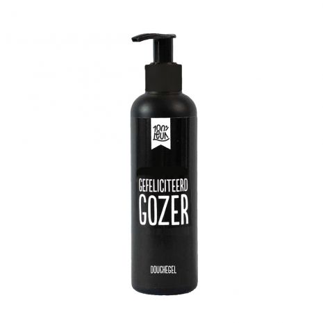 gefeliciteerd gozer - shampoo - mannencadeau