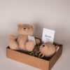 kraam cadeau - Teddy beer en muziekhanger