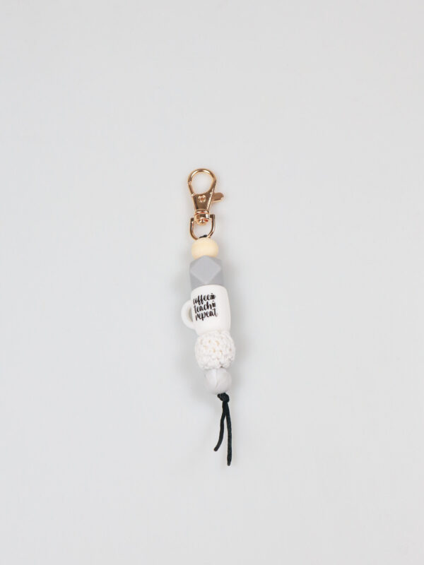 Sleutelhanger Coffee, teach, repeat &