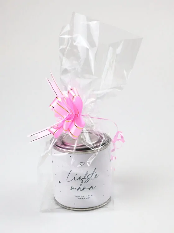 Blikje snoep cadeau - Liefste mama van de hele wereld Blikje snoep cadeau - Liefste mama van de hele wereld