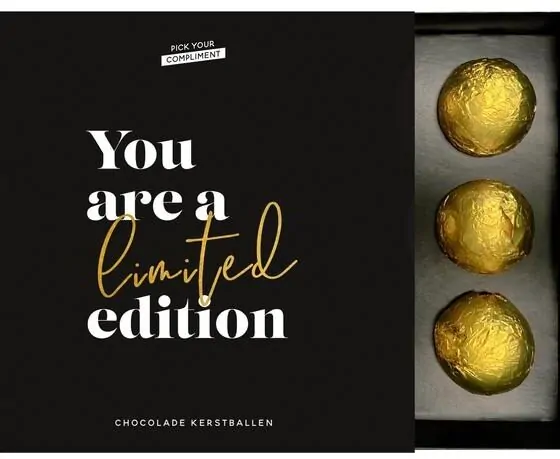 Pick Your Compliment Giftbox Kerstballen