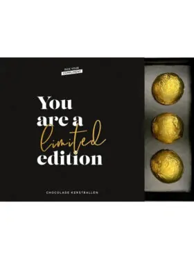 Chocolade Kerstballen - Pick Your Compliment - Giftbox