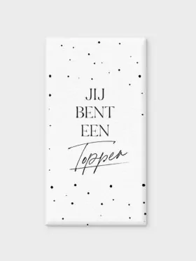 Chocoladereep Tony Chocolonely - Jij bent een topper