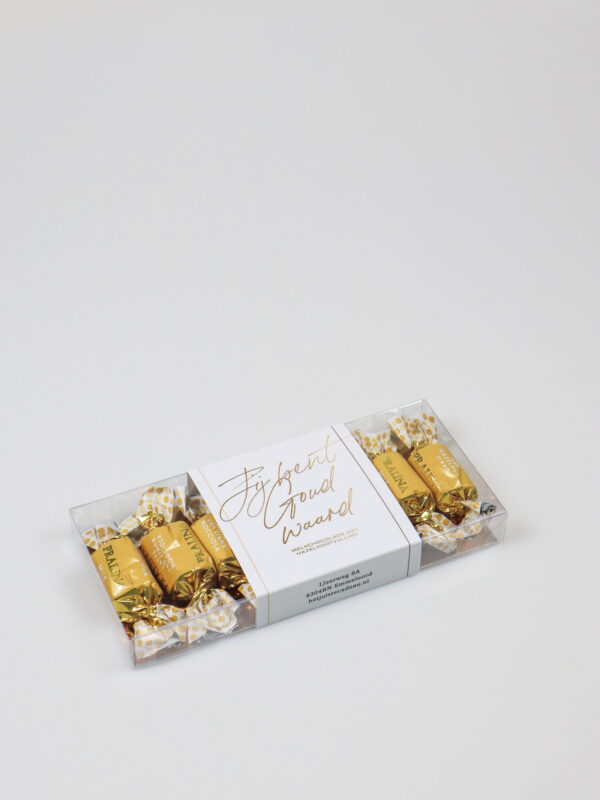 Chocolaatjes in een blister - Jij bent goud waard