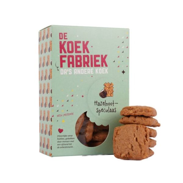 De Koekfabriek – Hazelnoot Speculaas Koekjes De Koekfabriek – Hazelnoot Speculaas Koekjes