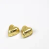 Chocolade praline hartjes goud - Jij bent goud waard