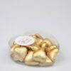 Chocolade praline hartjes goud - Jij bent goud waard