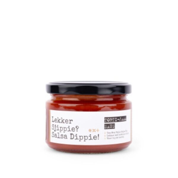 Giving Delicious Lekker Sjippie Salsa Dippie