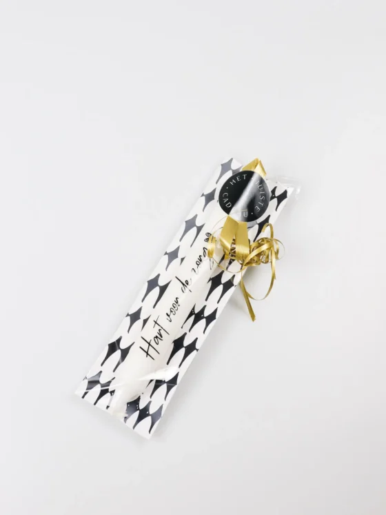 Cadeautje kaars - Hart voor de zorg