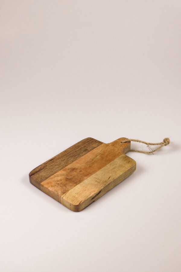 Serveerplankje met handgreep – Duurzaam & stijlvol mangohout