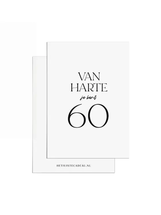 A7 van harte je bent 60
