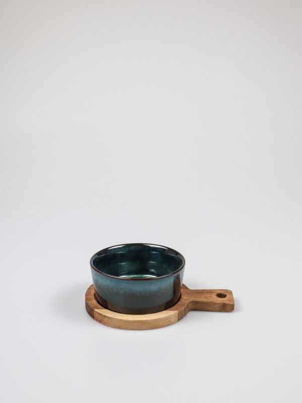 Borrelschaaltje met plankje – Stijlvol serveersetje Borrelschaaltje met plankje – Stijlvol serveersetje