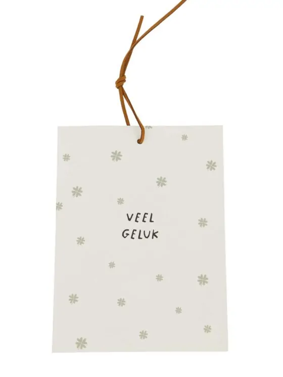 Zusss geurzakje veel geluk wit/groen Zusss geurzakje veel geluk wit/groen