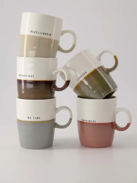 Zusss theemok gezelligheid wit/zand