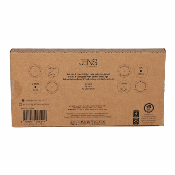 Waxinelichtjes - Living Secret Message – Verrassing in elk vlammetje3 Waxinelichtjes - Living Secret Message – Verrassing in elk vlammetje