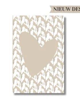 geurzakje hart beige