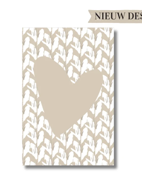 geurzakje hart beige