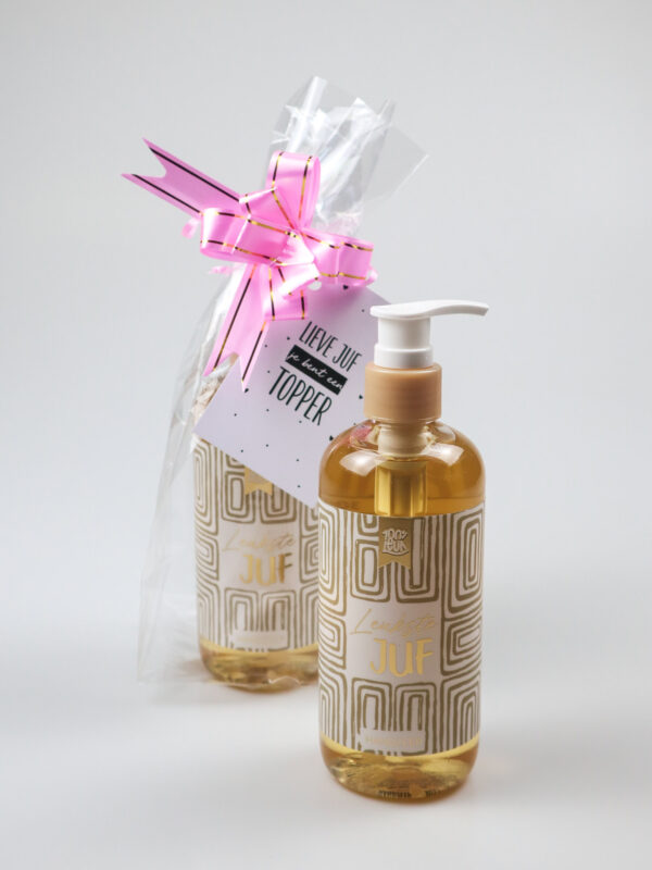 Handzeep cadeau – Bedankt juf