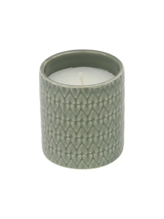 Zusss geurkaars keramiek hartjes