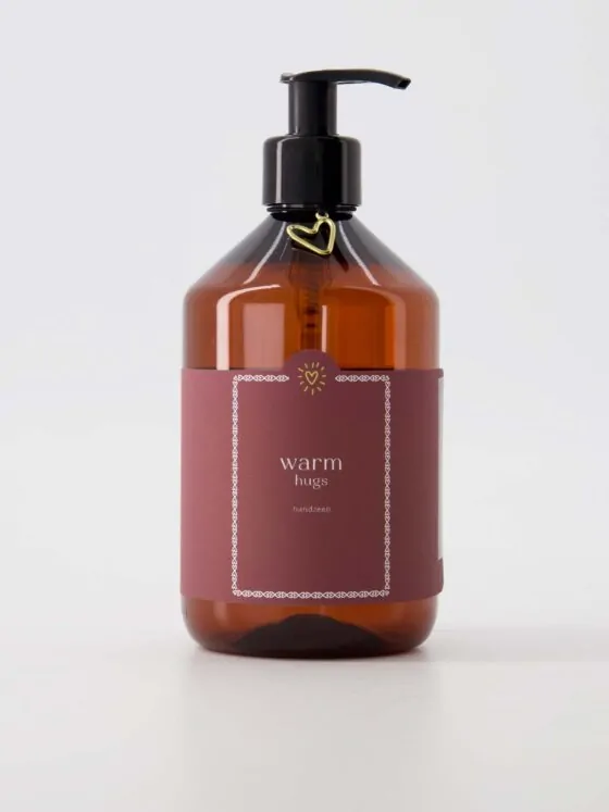 Zusss handzeep warm hugs donkerrood