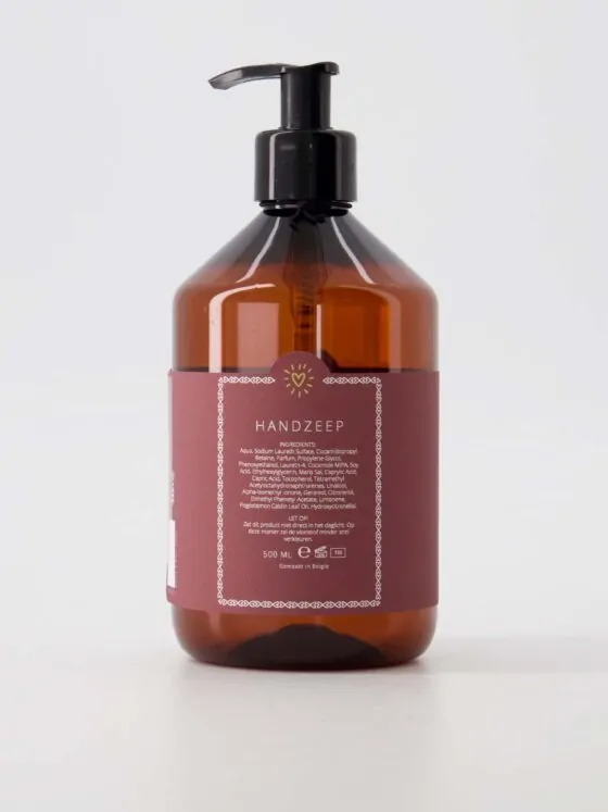 Zusss handzeep warm hugs donkerrood