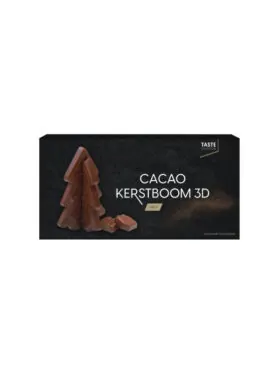 Chocolade kerstboom 3D – Melkchocolade in feestelijke vorm