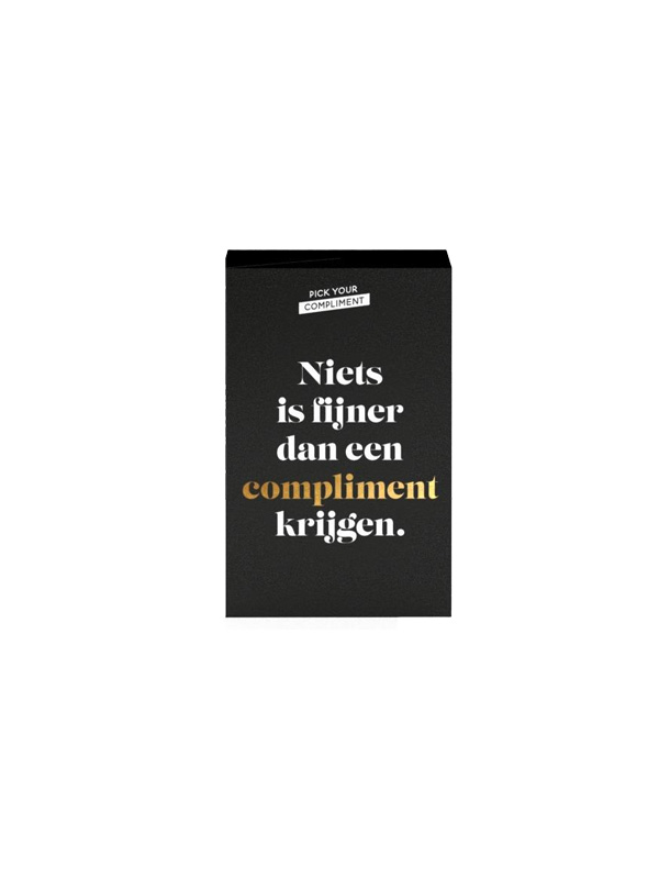Kaartspel complimenten – Pick Your Compliment