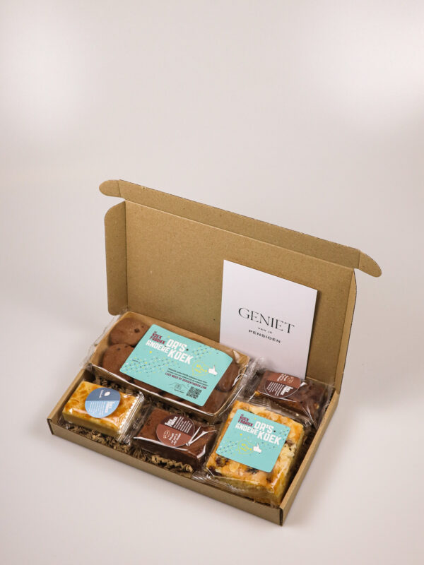 Pensioen cadeau met koek – Geniet van je pensioen