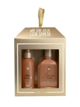 Cadeauset Wat zijn jullie leuk samen – Roomspray & Handzeep