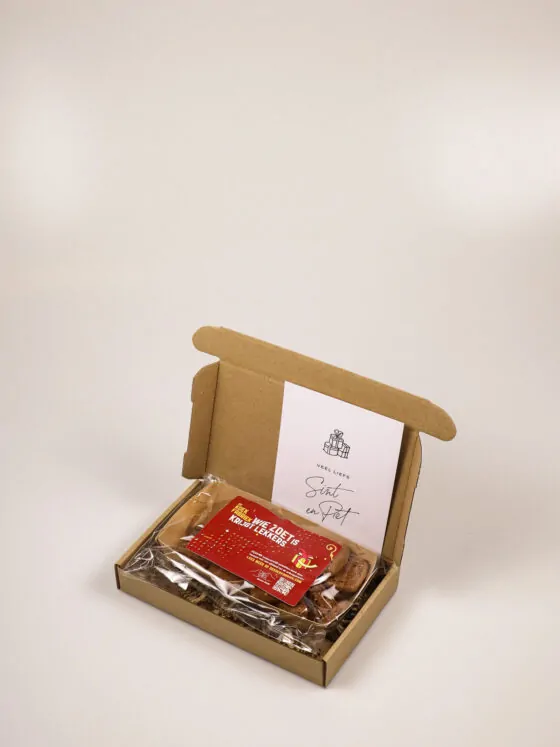 Brievenbuscadeau Sinterklaas – Chocolate Chip Koekjes