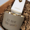 Cadeaupakket Jij Bent Goud Waard – Handzeep, Sojakaars, Lucifers & Hanger