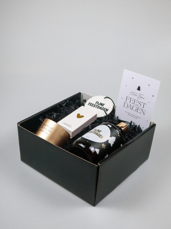 Kerst cadeaupakket – Handzeep, Kaars & Kersthanger