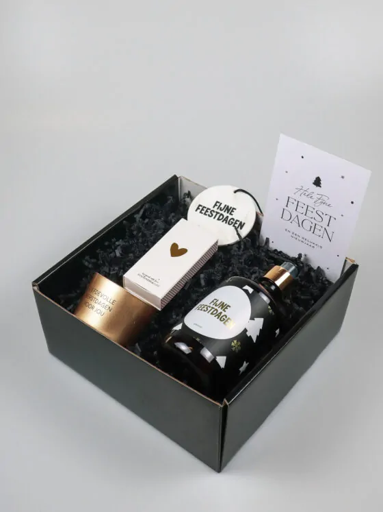 Kerst cadeaupakket – Handzeep, Kaars & Kersthanger