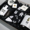 Kerst cadeaupakket Merry XMAS – Snoep, Sokken & Handzeep