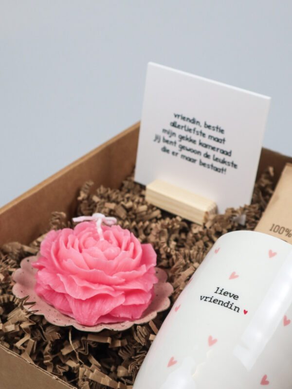 Cadeaupakket Voor Vriendin – Mok & Verwenmoment