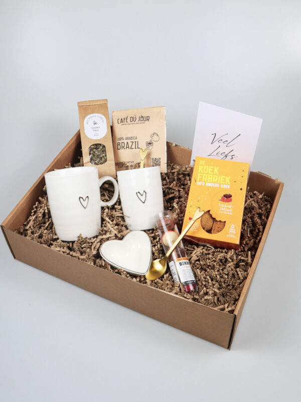 Cadeaupakket Veel liefs – stijlvol en compleet geschenk
