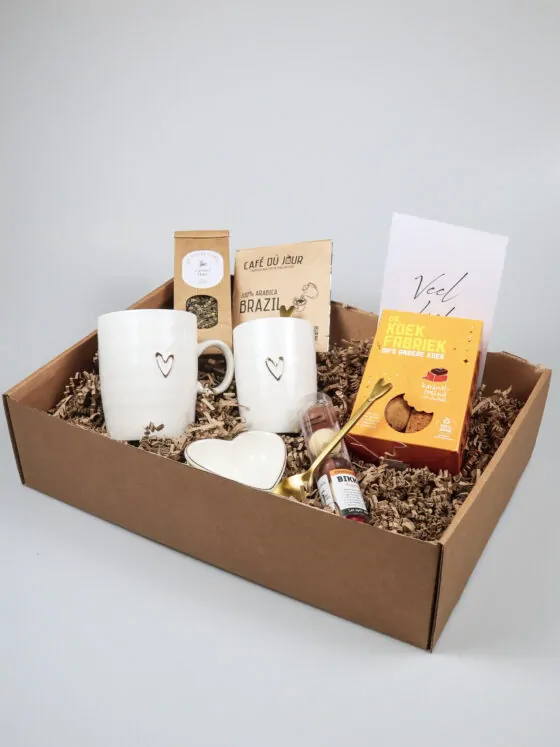 Cadeaupakket Veel liefs – stijlvol en compleet geschenk