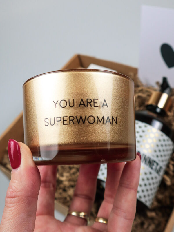 Cadeaupakket voor Vriendin – Handzeep, Sojakaars, Lucifers & Hanger