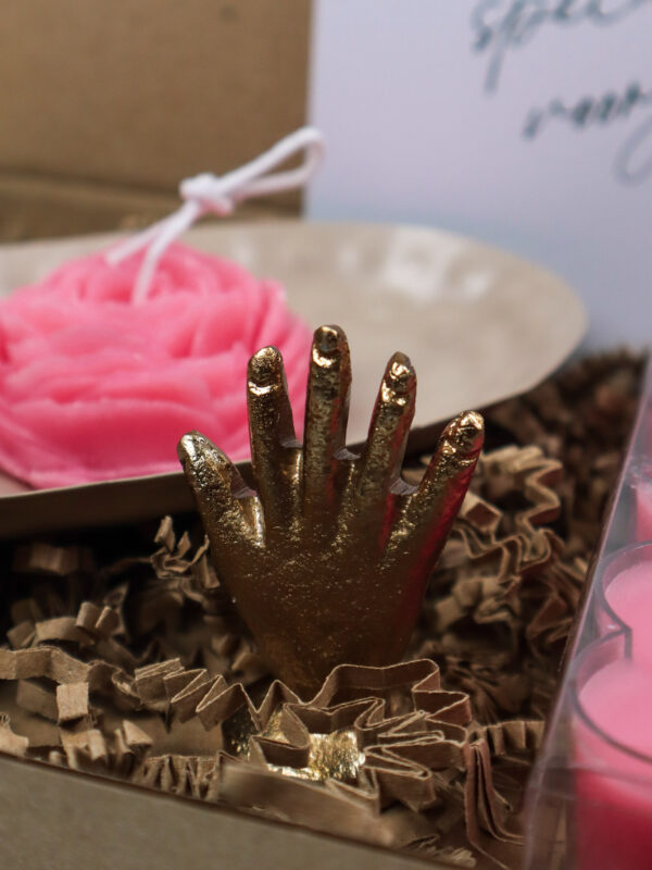 Brievenbuscadeautje Speciaal Voor Jou – Met Thee, Kaarsen en Gouden Details