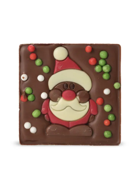 chocoladereep chunk kerstman