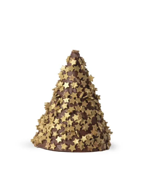 Kerstboom glamour sterren - Melkchocolade