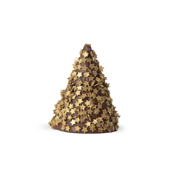 Kerstboom glamour sterren - Melkchocolade