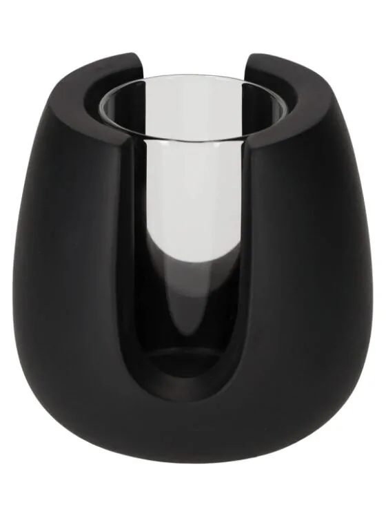 Theelichthouder Tijn Zwart